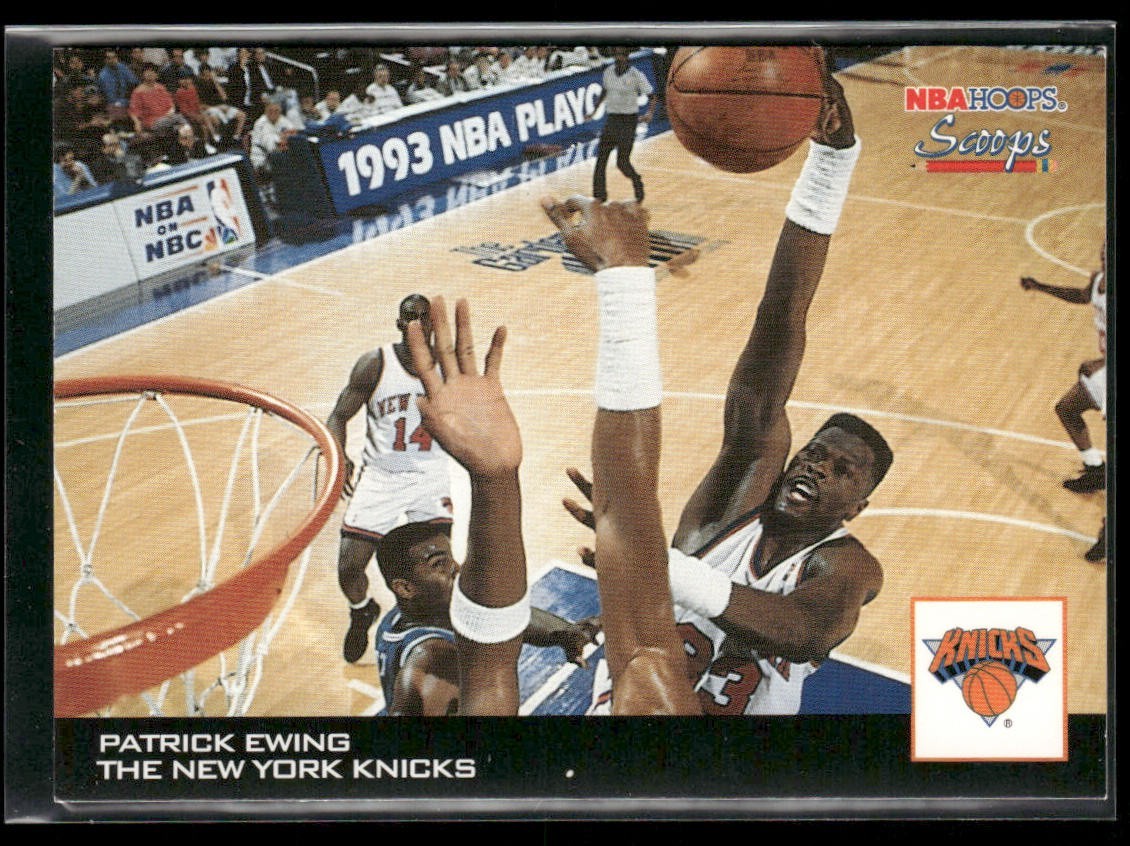 Patrick Ewing Player Lot Bundle 10 Basketball Cards PE006 New York Knicks back