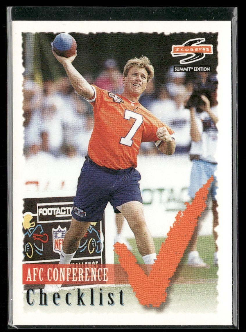 John Elway Player Lot Bundle 10 Different Football Cards JE003 Broncos back