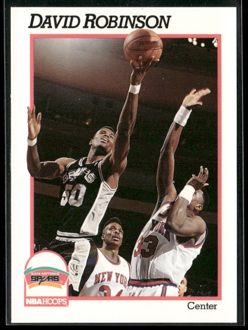 David Robinson Player Lot Bundle 10 Basketball Cards DR005 Spurs back