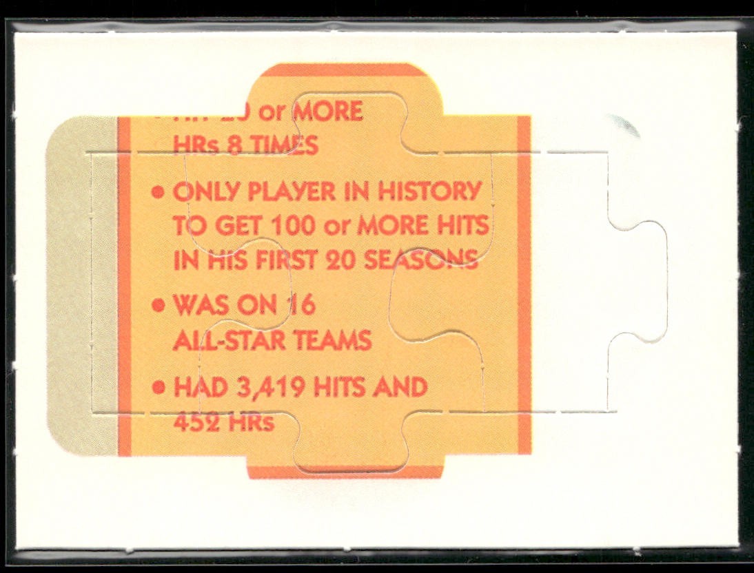 Puzzle Piece Lot Bundle 10 Different Baseball Cards P004 front