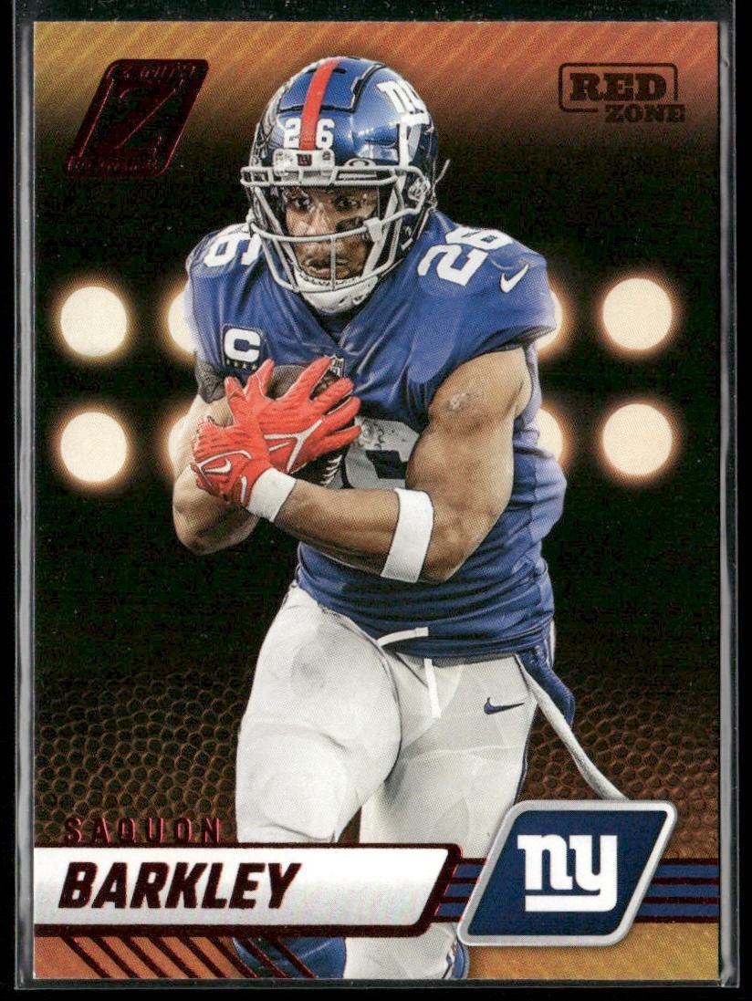 Saquon Barkley Player Lot Bundle 10 Different Football Cards SB002 Giants back