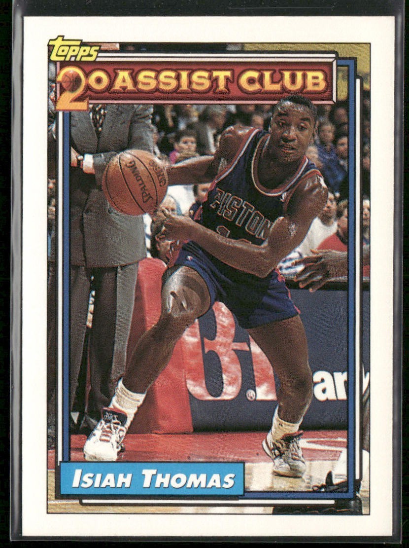 Isiah Thomas Player Lot Bundle 10 Basketball Cards IT001 Pistons back