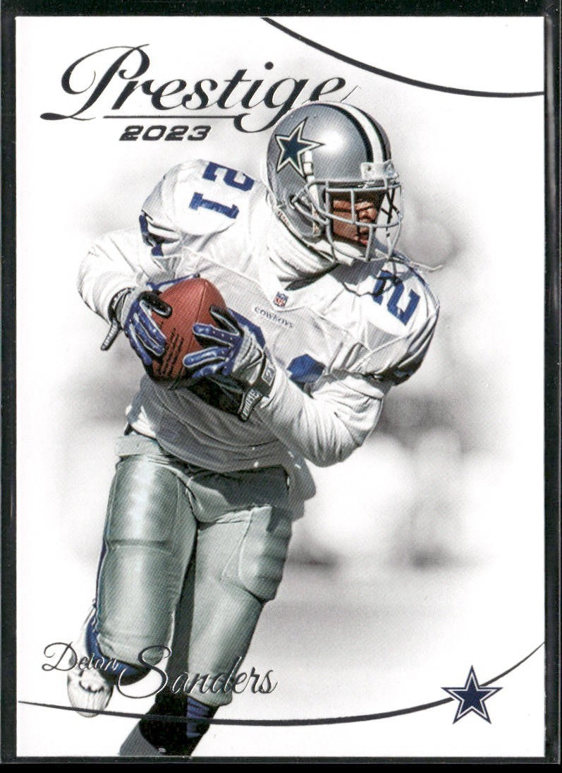 Deion Sanders Player Lot Bundle 10 Different Football Cards DS003 Falcons 49ers back