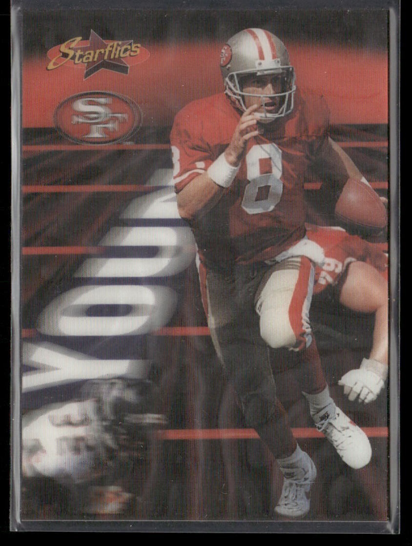 Steve Young Player Lot Bundle 10 Different Football Cards SY003 49ers back