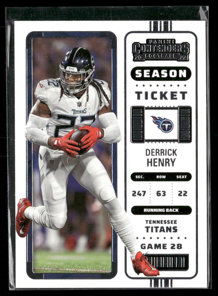 Derrick Henry Player Lot Bundle 10 Different Football Cards DH002 Titans Ravens back