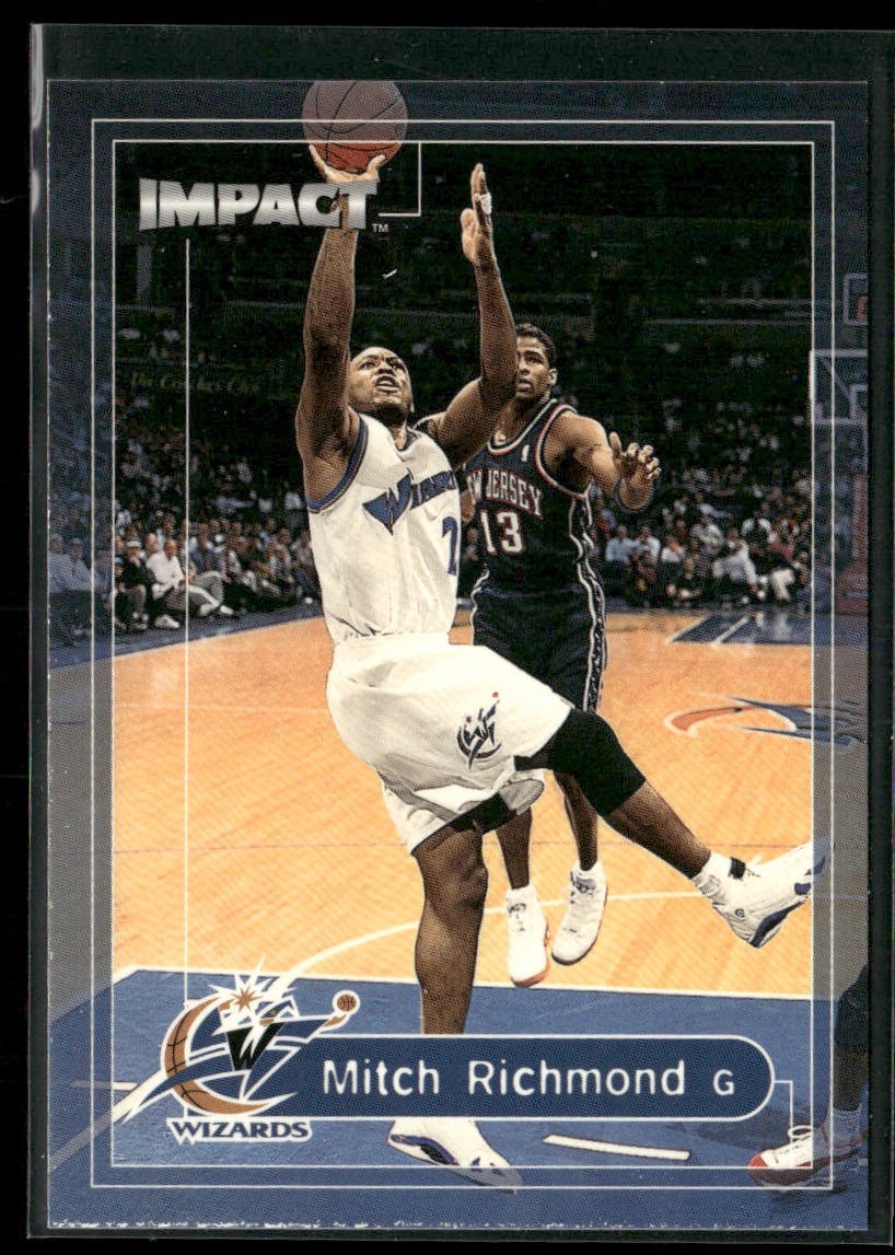 Mitch Richmond Player Lot Bundle 10 Basketball Cards MR001 Kings back