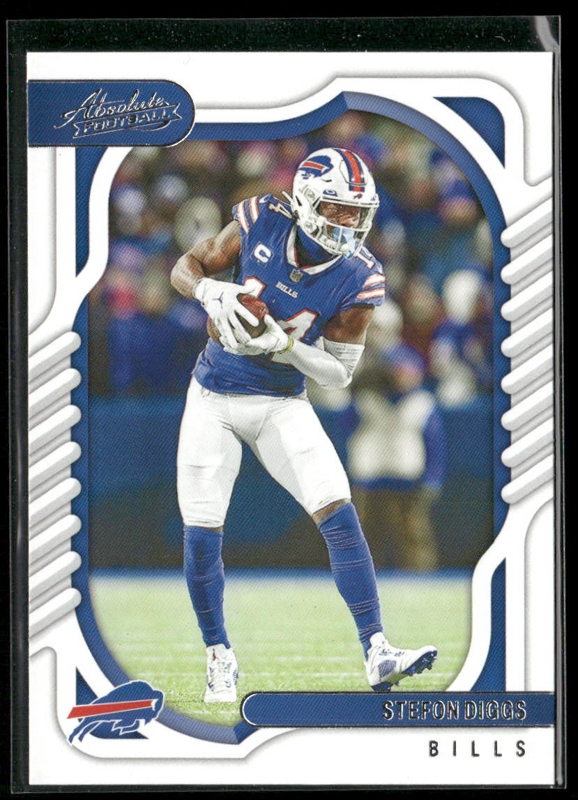 Stefon Diggs Player Lot Bundle 10 Different Football Cards SD003 Bills Vikings back
