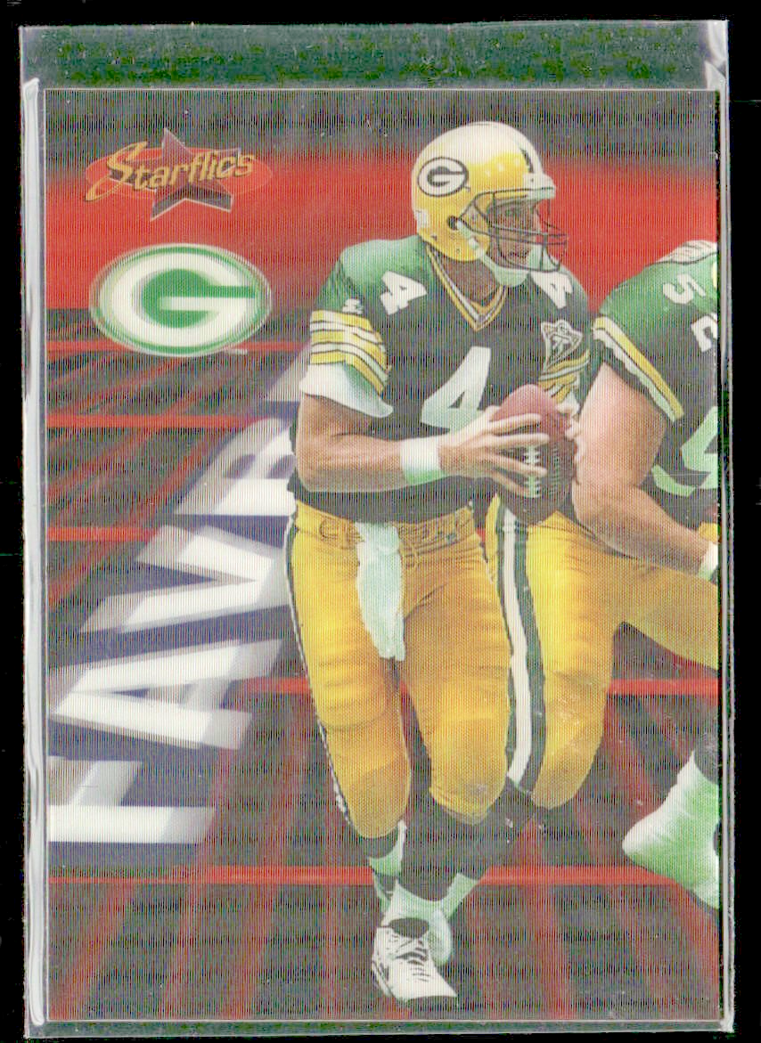 Brett Favre Player Lot Bundle 10 Different Football Cards BF002 Packers front