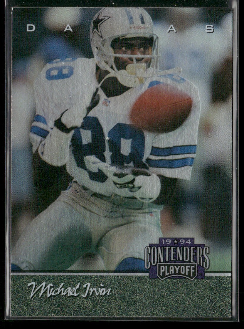 Michael Irvin Player Lot Bundle 10 Different Football Cards MI008 Cowboys back