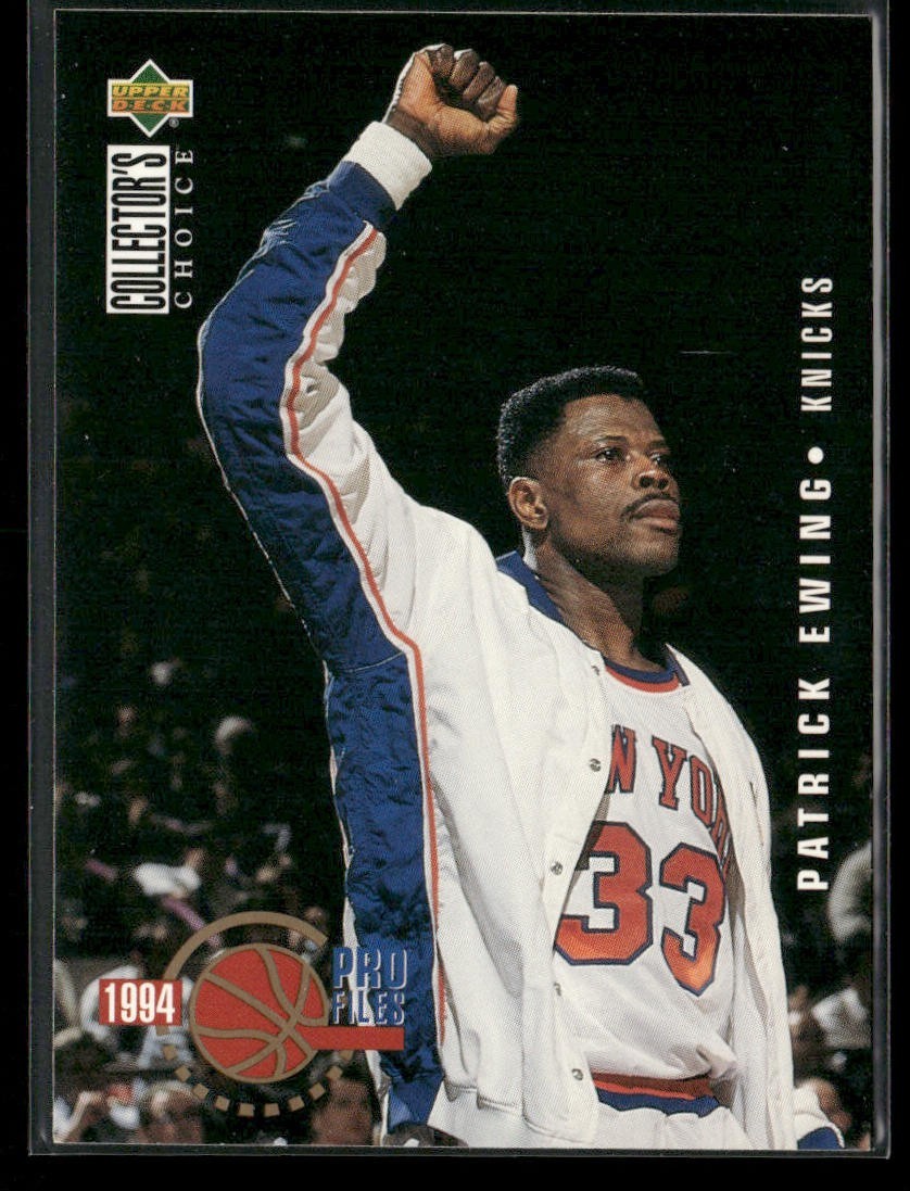 Patrick Ewing Player Lot Bundle 10 Basketball Cards PE001 New York Knicks front