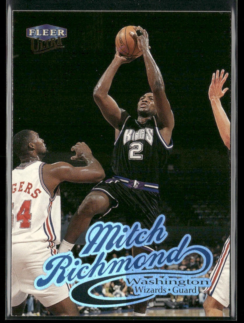 Mitch Richmond Player Lot Bundle 10 Basketball Cards MR002 Kings front