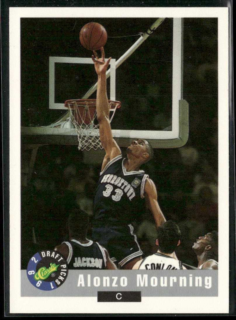 Alonzo Mourning Player Lot Bundle 10 Different Basketball Cards AM005 Heat back