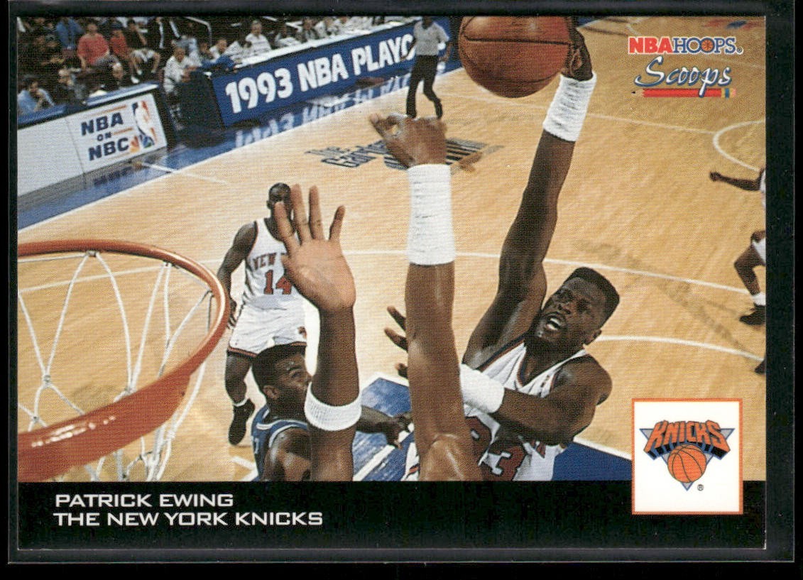 Patrick Ewing Player Lot Bundle 10 Basketball Cards PE005 New York Knicks back