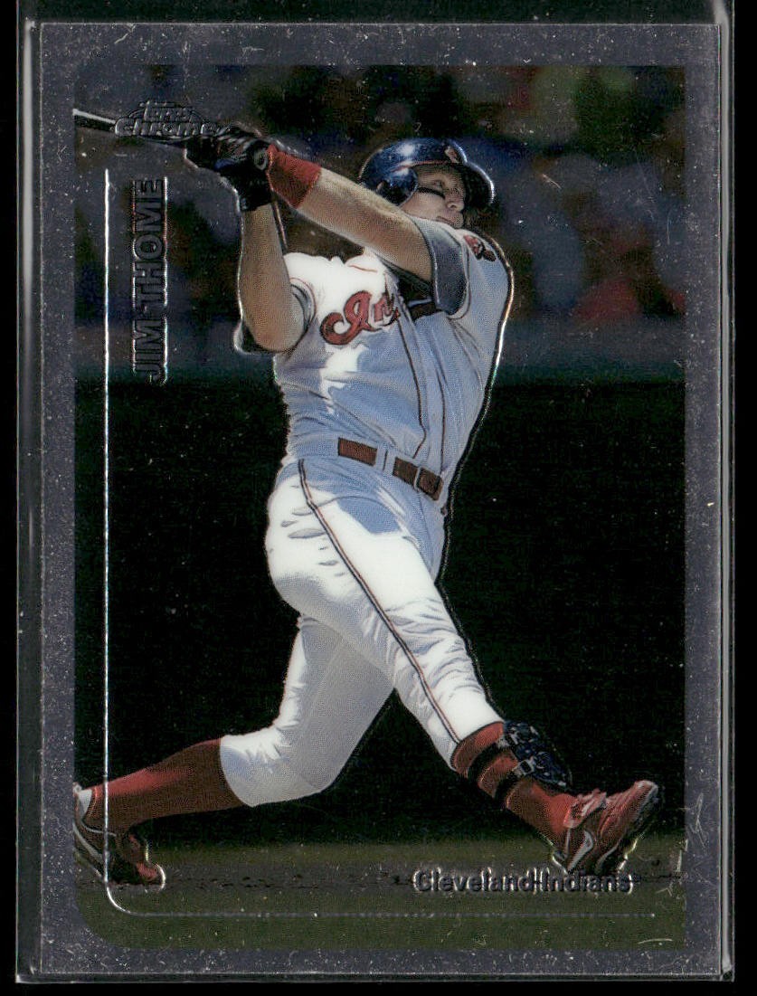 Jim Thome Player Lot Bundle 10 Different Baseball Cards JT001 Indians 1 RC back