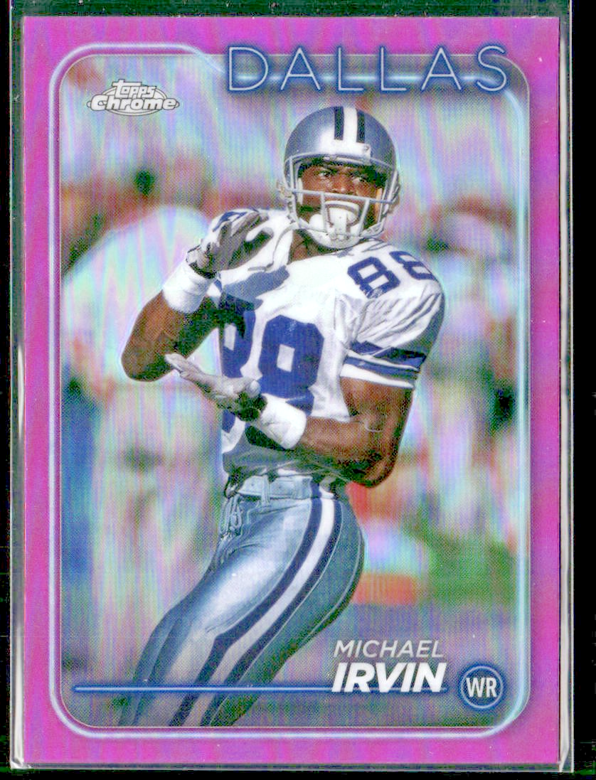 Michael Irvin Player Lot Bundle 10 Different Football Cards MI005 Cowboys front