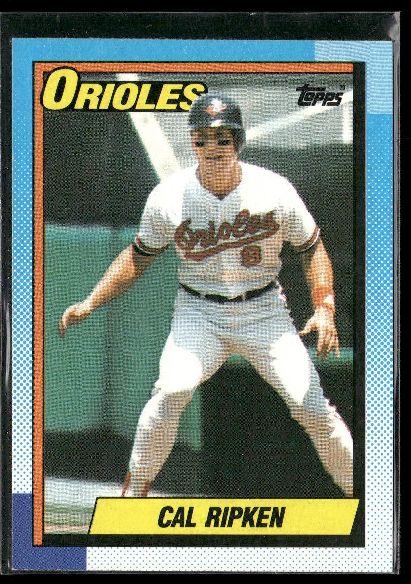 Cal Ripken Jr. Player Lot Bundle 10 Different Baseball Cards CRJ002 Orioles back