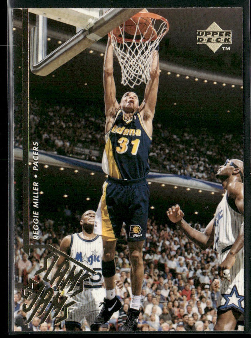 Reggie Miller Player Lot Bundle 10 Basketball Cards RM001 Pacers front