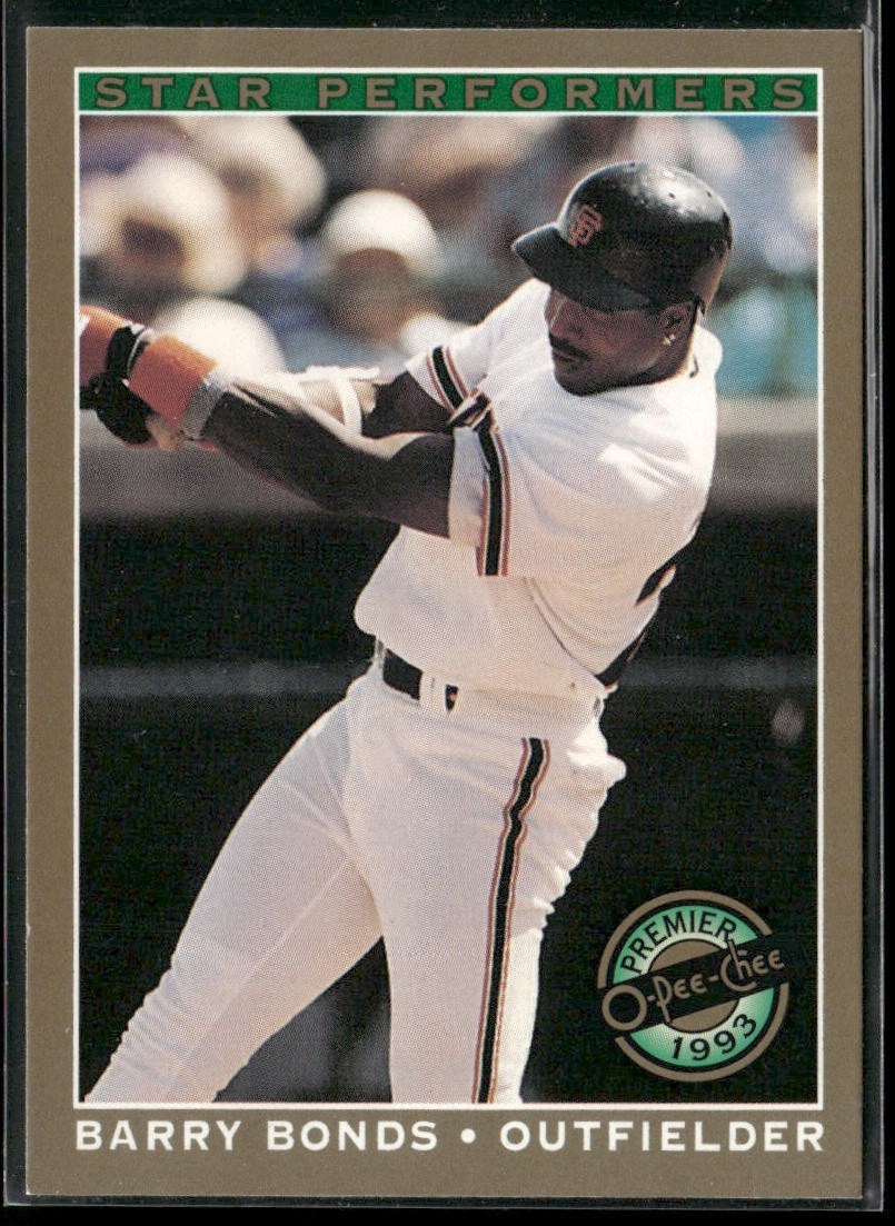 Barry Bonds Player Lot Bundle 10 Different Baseball Cards BB004 Giants Pirates front