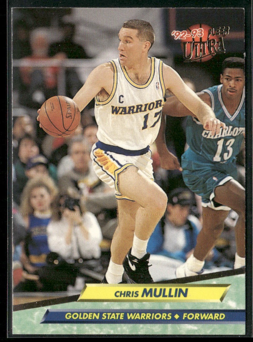 Chris Mullin Player Lot Bundle 10 Basketball Cards CM001 Warriors back