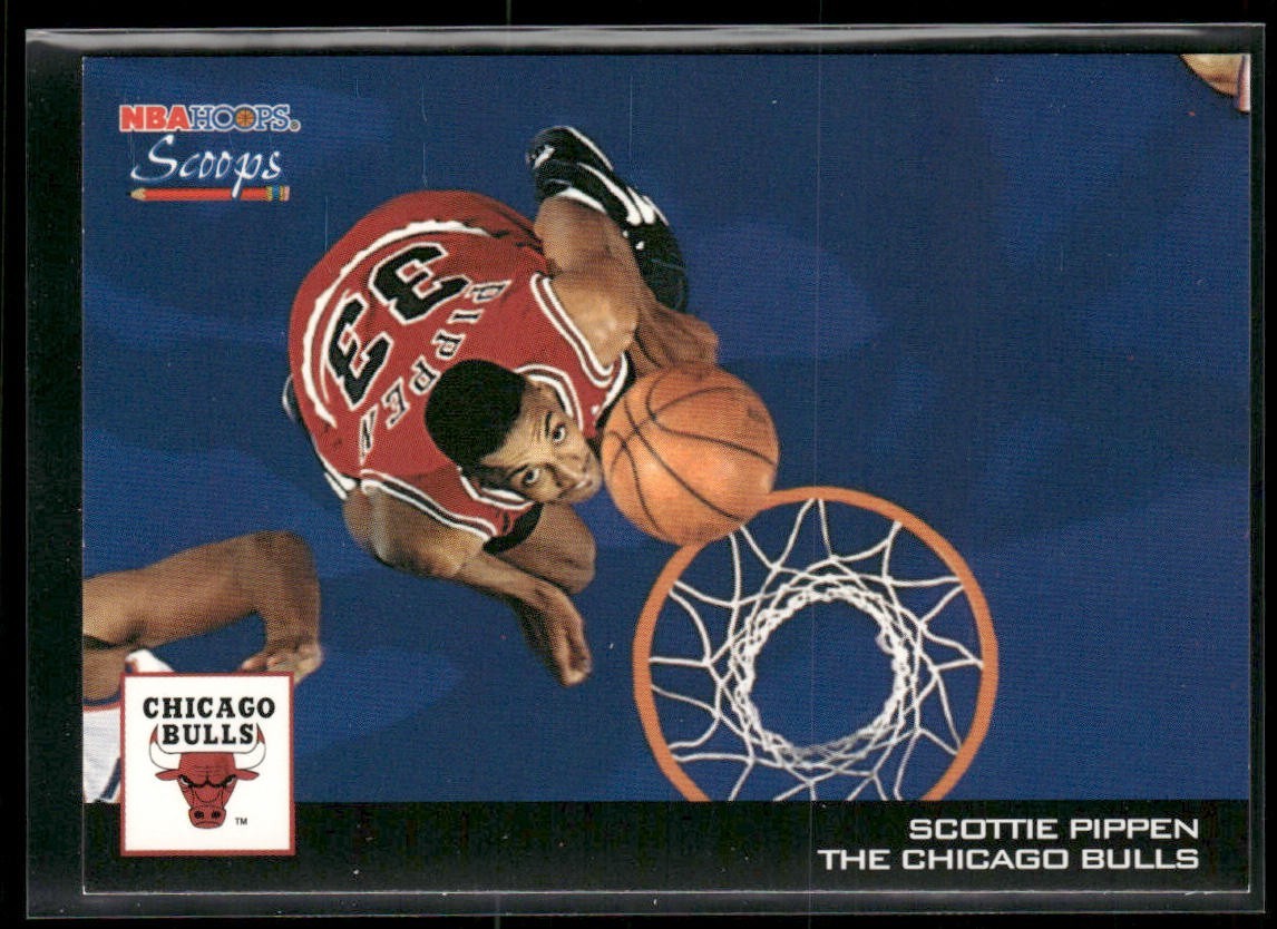 Scottie Pippen Player Lot Bundle 10 Basketball Cards SP002 Chicago Bulls back