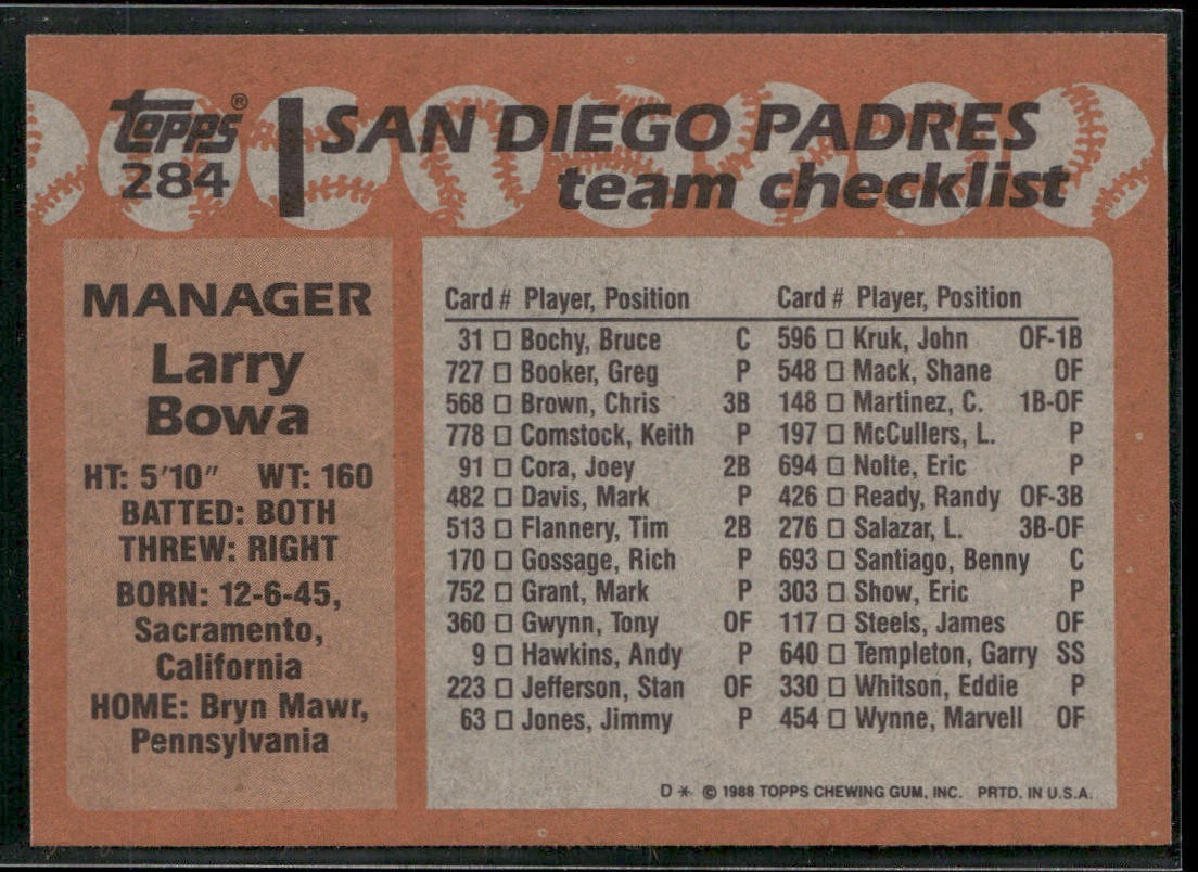 Manger Lot Bundle 10 Different Baseball Cards M001 back