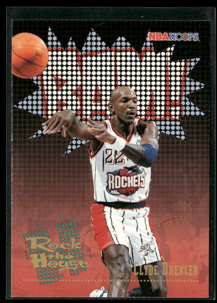 Clyde "The Glide" Drexler Player Lot Bundle 10 Basketball Cards CD004 Portland front