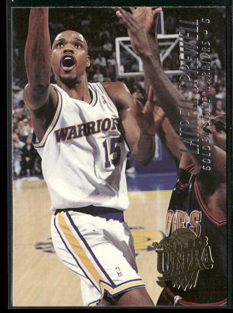 Latrell Sprewell Player Lot Bundle 10 Basketball Cards LS001 Warriors Knicks front