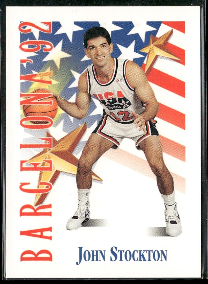 John Stockton Player Lot Bundle 10 Basketball Cards JS005 Utah Jazz back