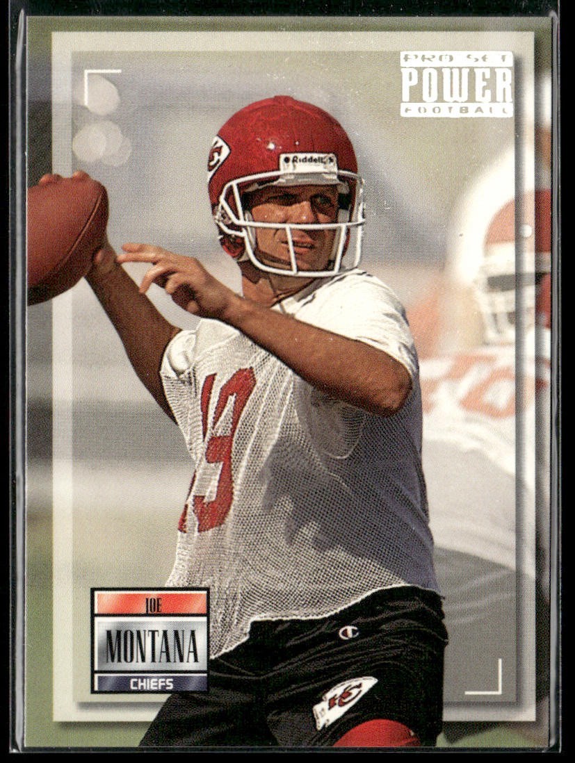 Joe Montana Player Lot Bundle 10 Different Football Cards JM003 49ers Chiefs back