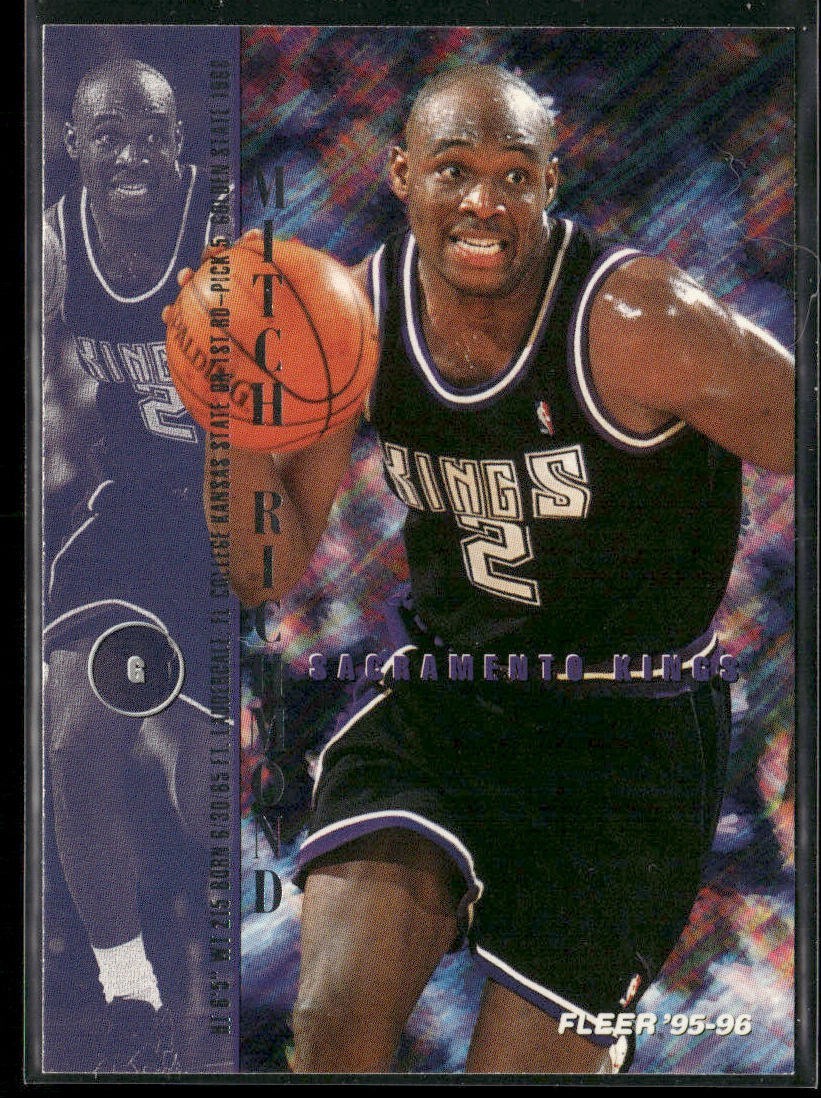 Mitch Richmond Player Lot Bundle 10 Basketball Cards MR003 Kings back