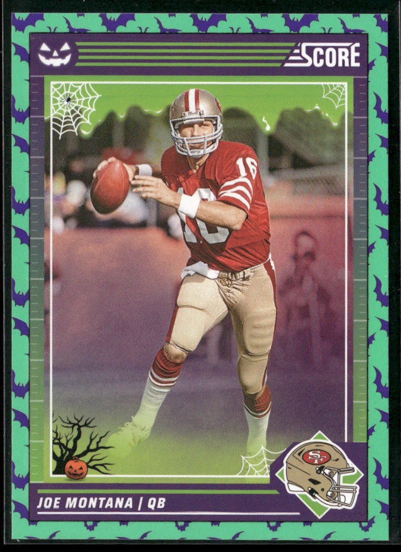 Joe Montana Player Lot Bundle 10 Different Football Cards JM005 49ers Chiefs back