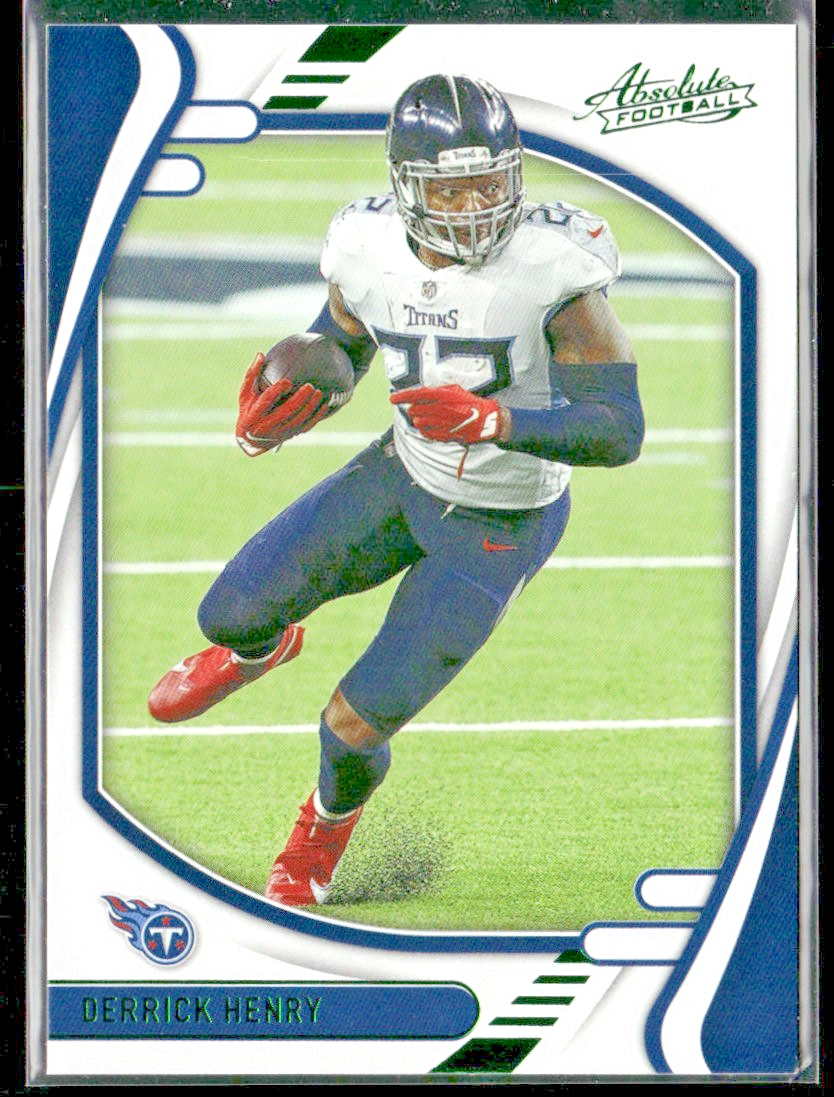 Derrick Henry Player Lot Bundle 10 Different Football Cards DH002 Titans Ravens front