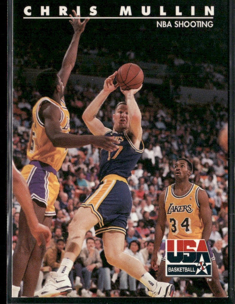 Chris Mullin Player Lot Bundle 10 Basketball Cards CM001 Warriors back