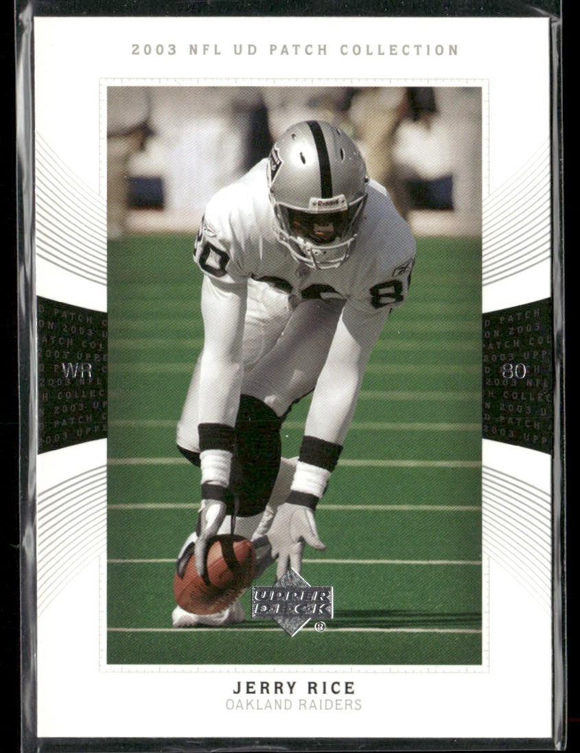 Jerry Rice Player Lot Bundle 10 Different Football Cards JR006 49ers back