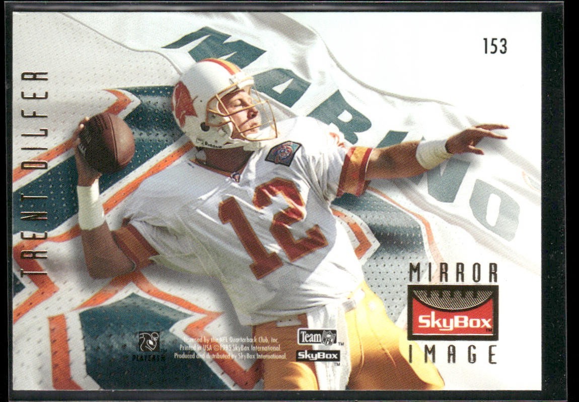 Dan Marino Player Lot Bundle 10 Different Football Cards DM002 Dolphins back