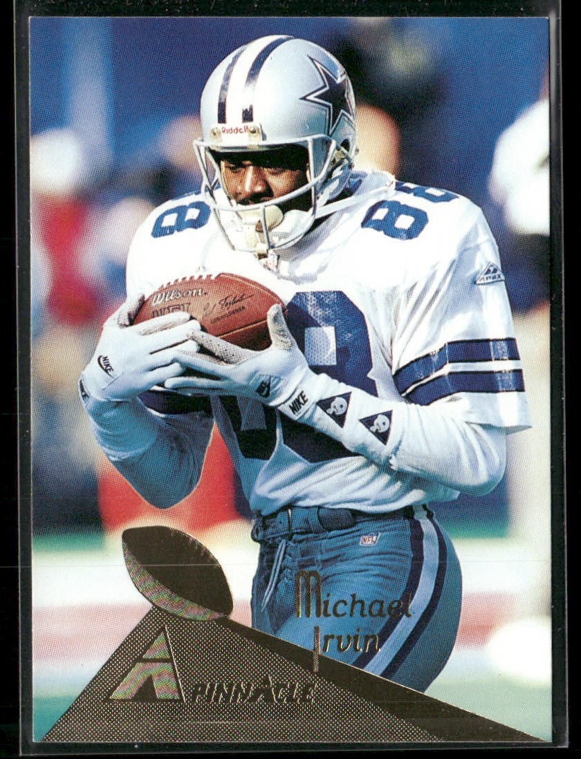 Michael Irvin Player Lot Bundle 10 Different Football Cards MI003 Cowboys back