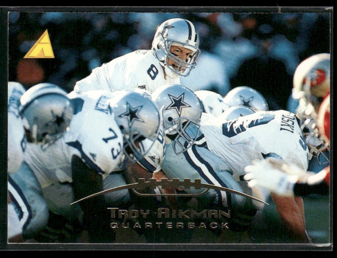 Troy Aikman Player Lot Bundle 10 Different Football Cards TA006 Cowboys back