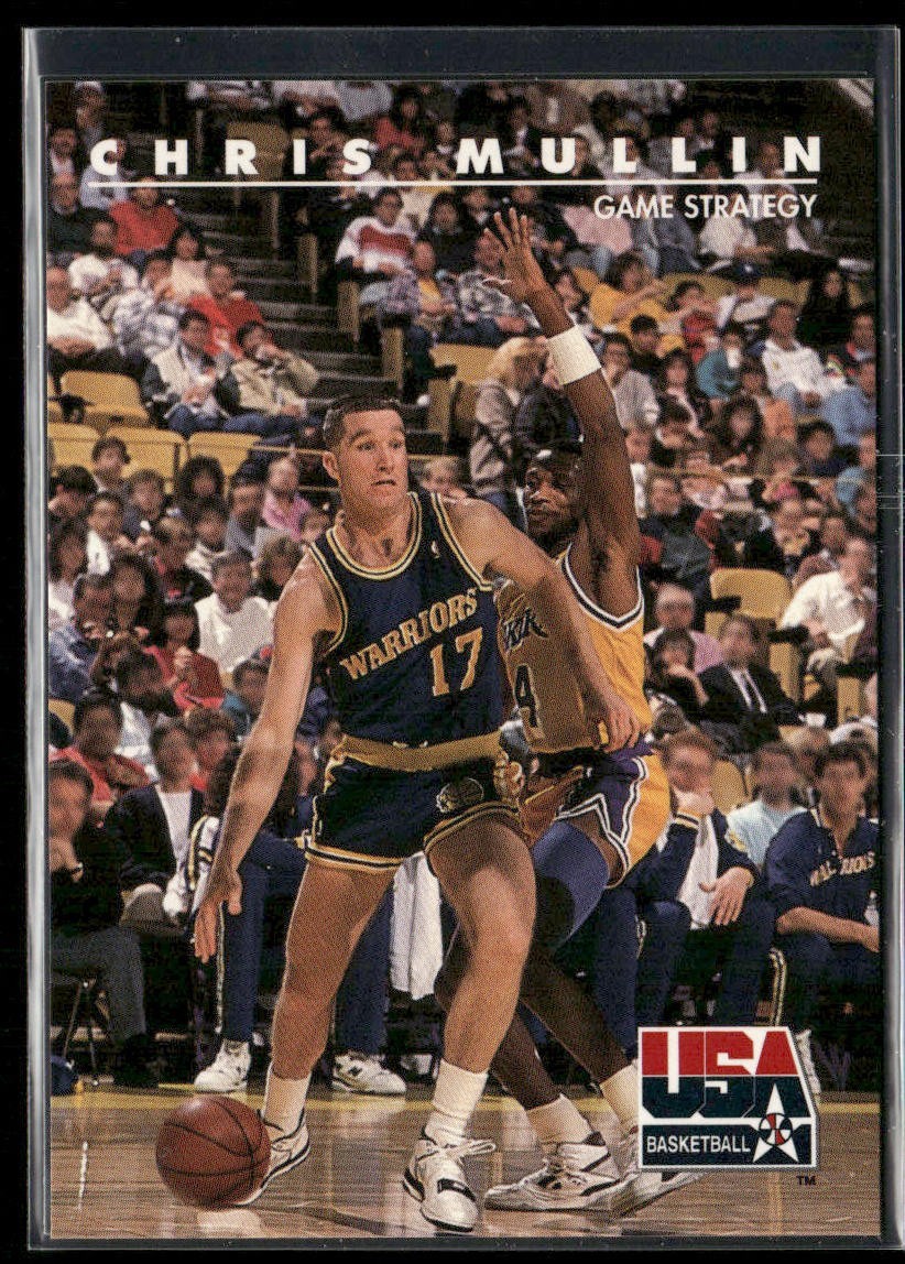 Chris Mullin Player Lot Bundle 10 Basketball Cards CM002 Warriors back