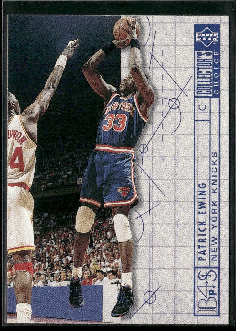 Patrick Ewing Player Lot Bundle 10 Basketball Cards PE006 New York Knicks back