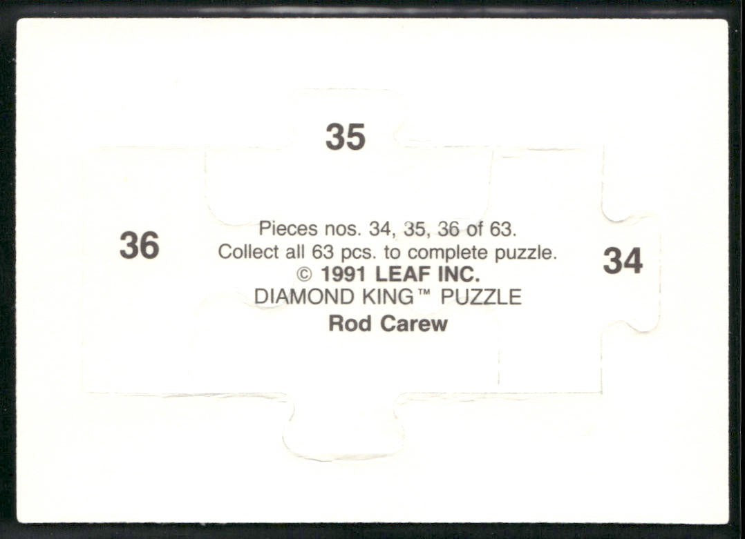 Puzzle Piece Lot Bundle 10 Different Baseball Cards P011 back