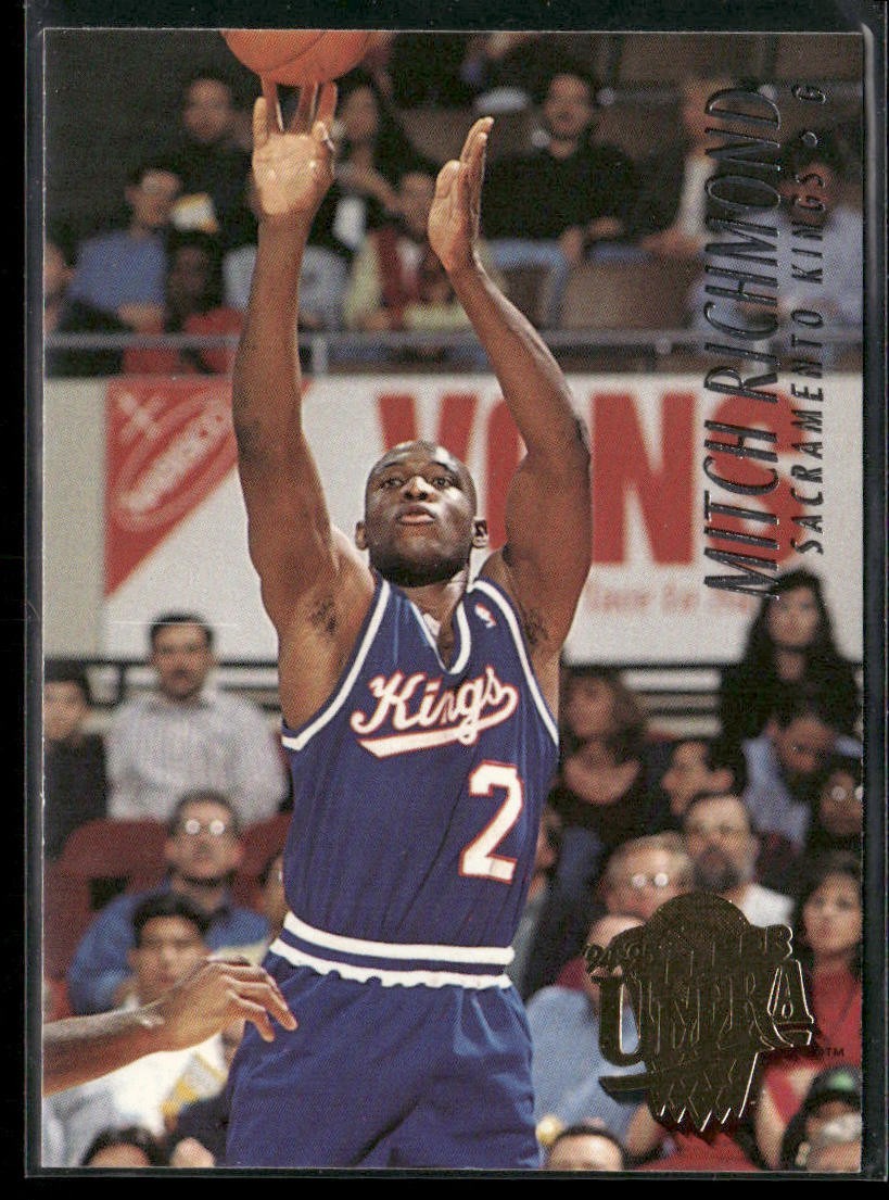 Mitch Richmond Player Lot Bundle 10 Basketball Cards MR002 Kings back