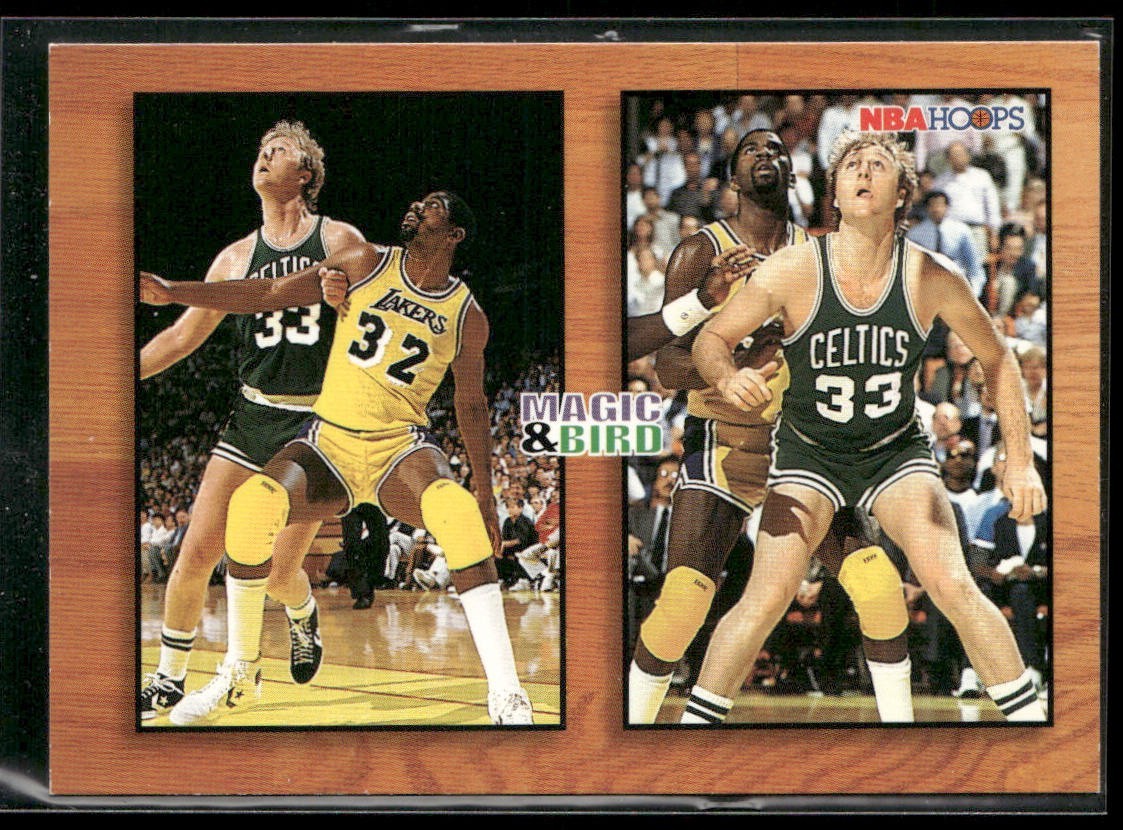 Larry Bird Player Lot Bundle 10 Basketball Cards LB001 Celtics back