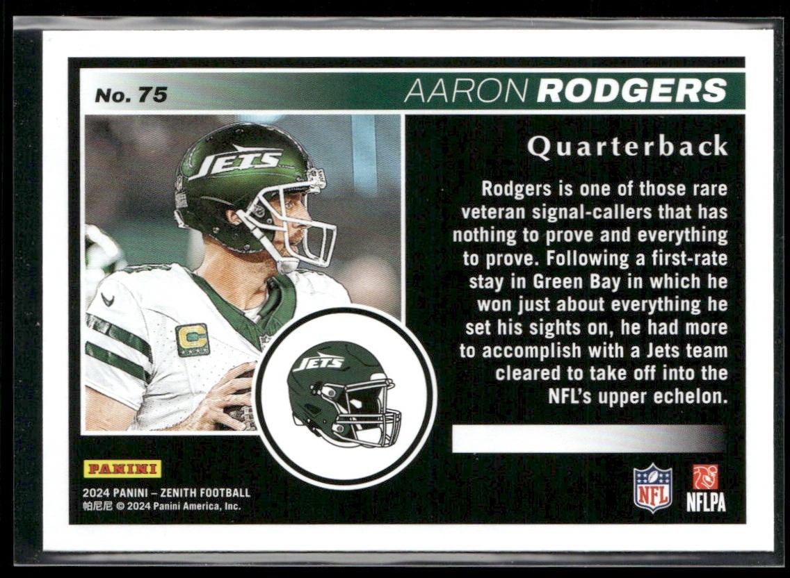 Aaron Rodgers Player Lot Bundle 10 Different Football Cards AR003 Packers Jets back