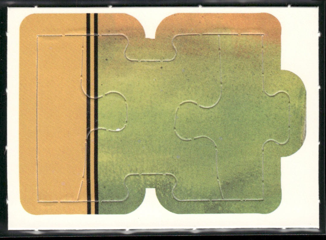 Puzzle Piece Lot Bundle 10 Different Baseball Cards P003 back
