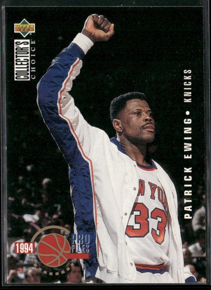 Patrick Ewing Player Lot Bundle 10 Basketball Cards PE002 New York Knicks back
