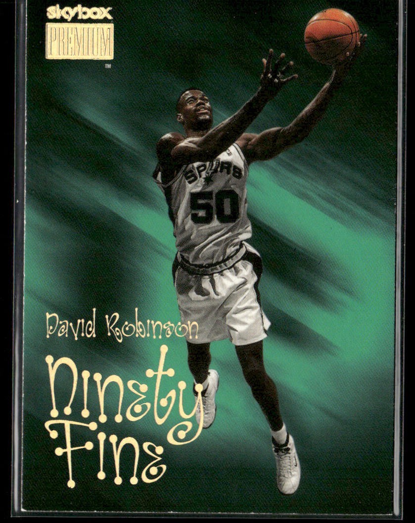 David Robinson Player Lot Bundle 10 Basketball Cards DR005 Spurs back