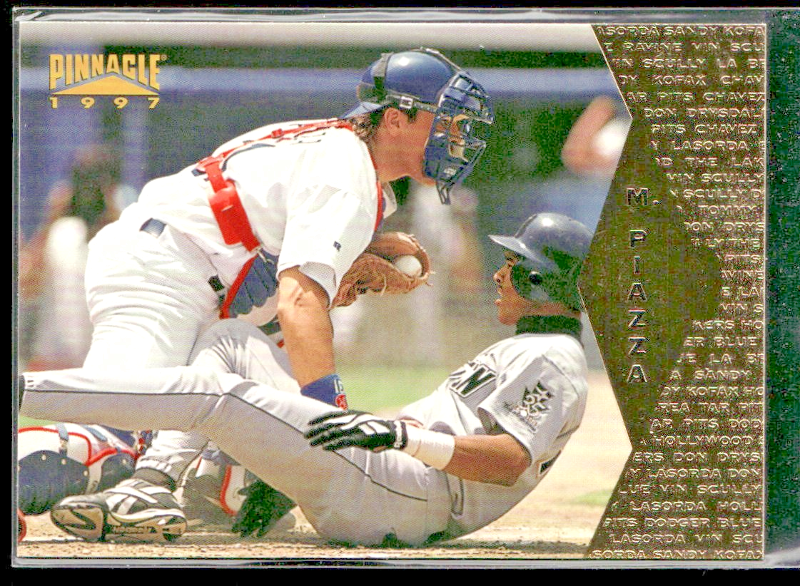 Mike Piazza Player Lot Bundle 10 Different Baseball Cards MP003 Dodgers Mets front