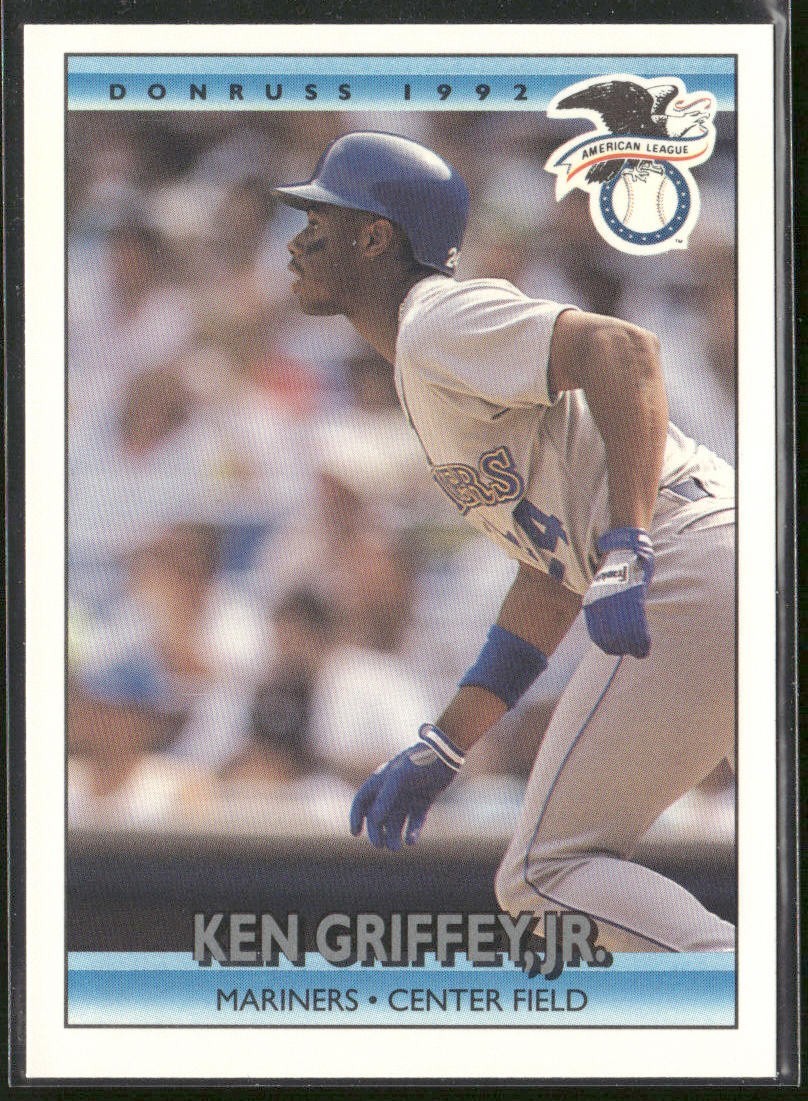 Ken Griffey Jr. Player Lot Bundle 10 Different Baseball Cards KGJ001 Mariners back