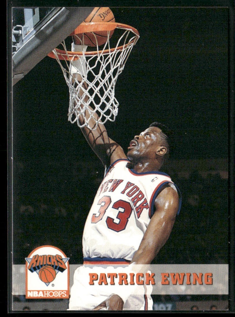 Patrick Ewing Player Lot Bundle 10 Basketball Cards PE001 New York Knicks back