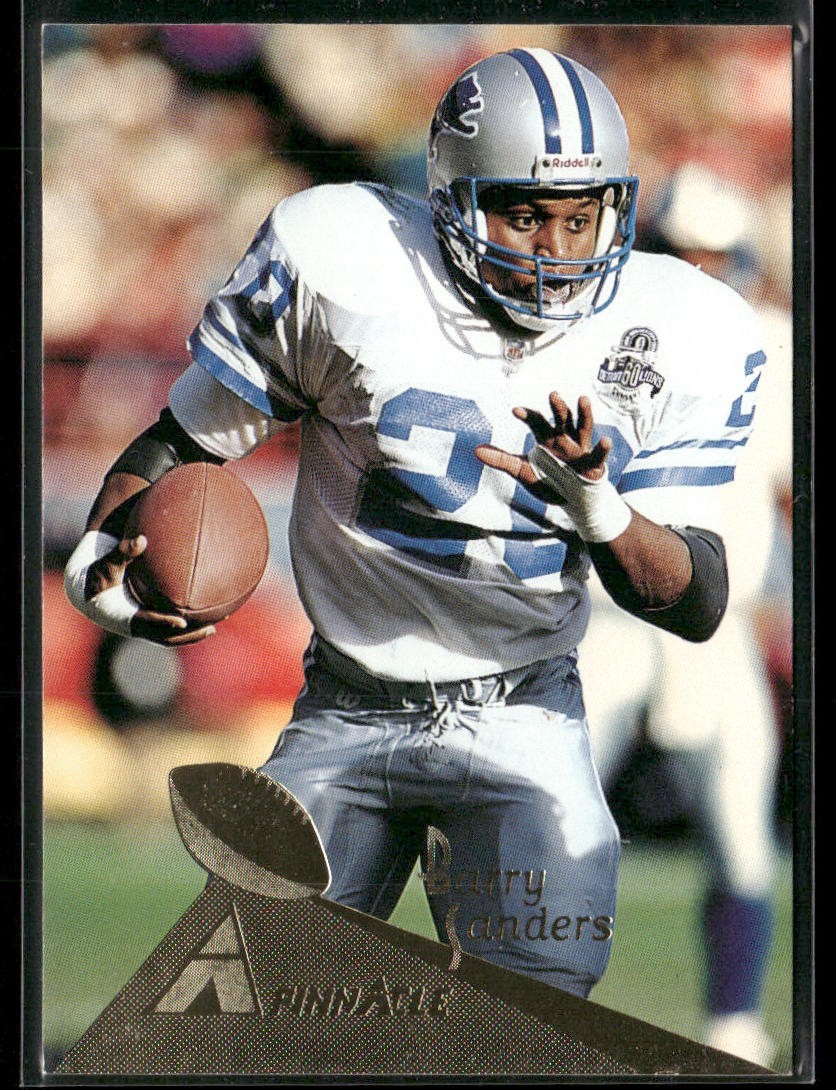Barry Sanders Player Lot Bundle 10 Different Football Cards BS009 Lions back